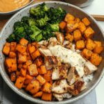 Chicken and Sweet Potato Bowls for Two