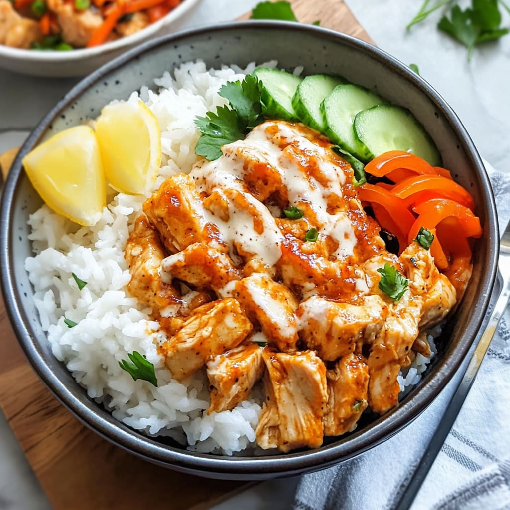 Coconut Chicken Rice Bowl