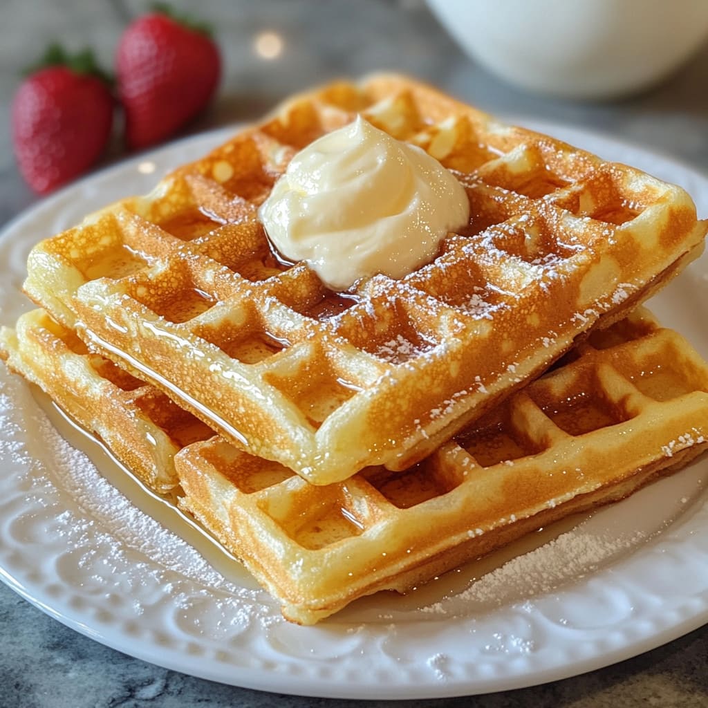 Easy Homemade Waffles