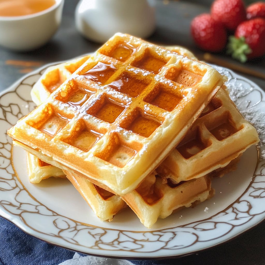 Easy Homemade Waffles