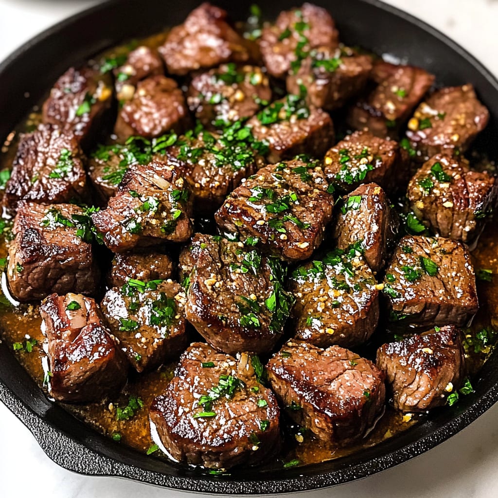 Garlic Butter Steak Bites