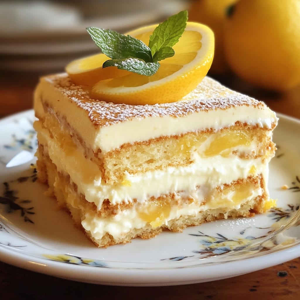 Lemon Tiramisu