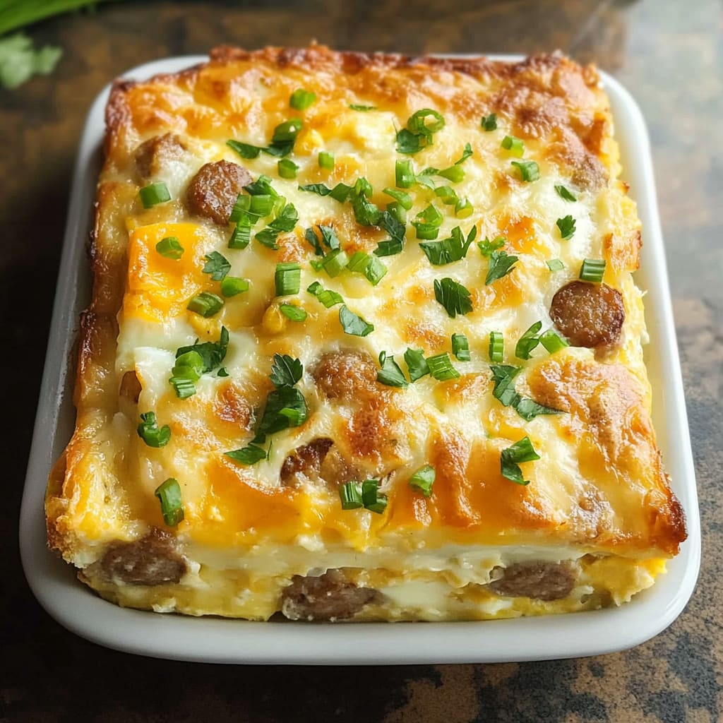 Sausage Egg Casserole Recipe