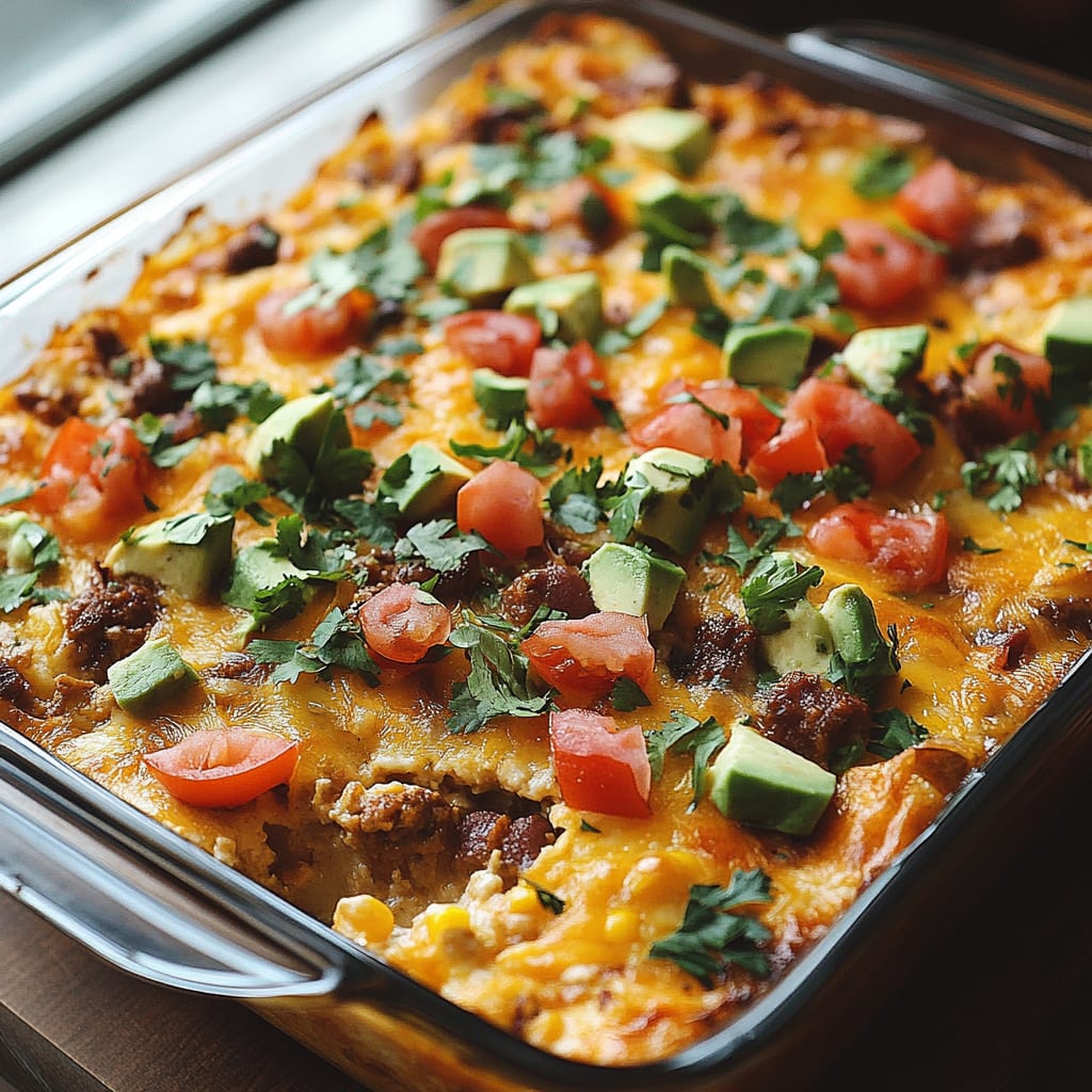 Southwest Breakfast Casserole