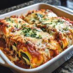 Zucchini Lasagna Roll Ups