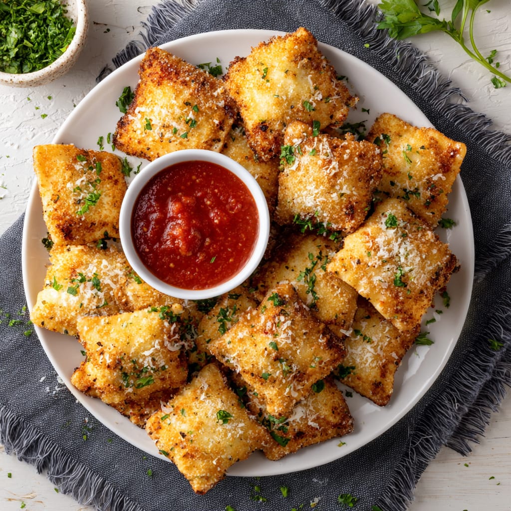 Air Fryer Ravioli
