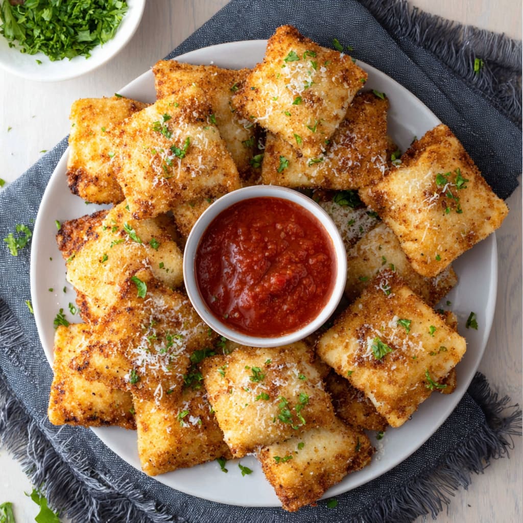Air Fryer Ravioli