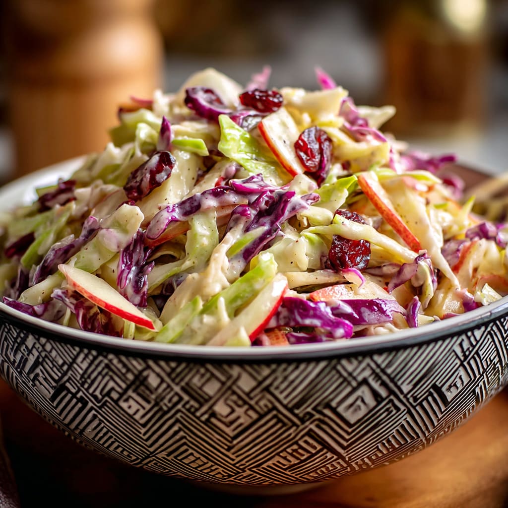 CRANBERRY APPLE COLESLAW