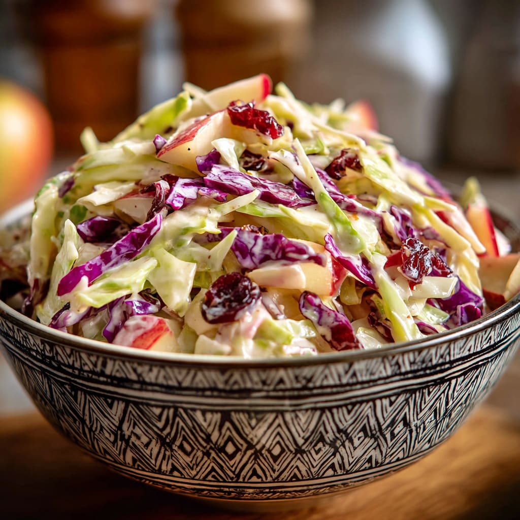 CRANBERRY APPLE COLESLAW