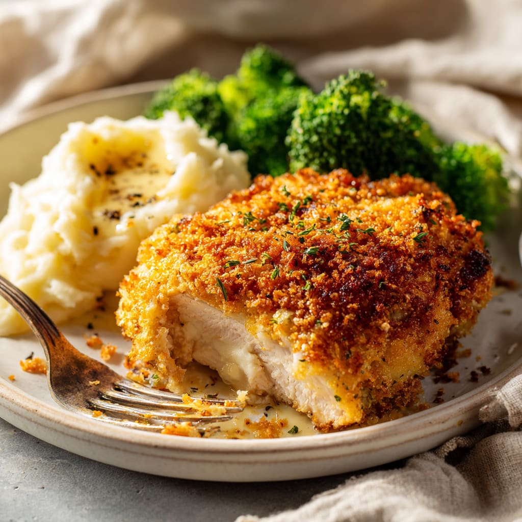 Copycat Longhorn Parmesan Crusted Chicken