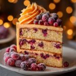 Cranberry Orange Layer Cake
