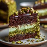 Dubai Chocolate Pistachio Cake