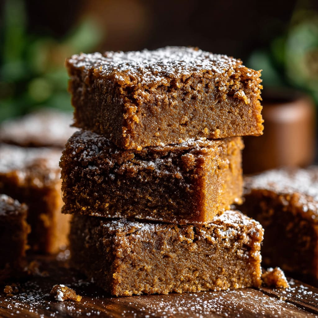 Gingerbread Brownies