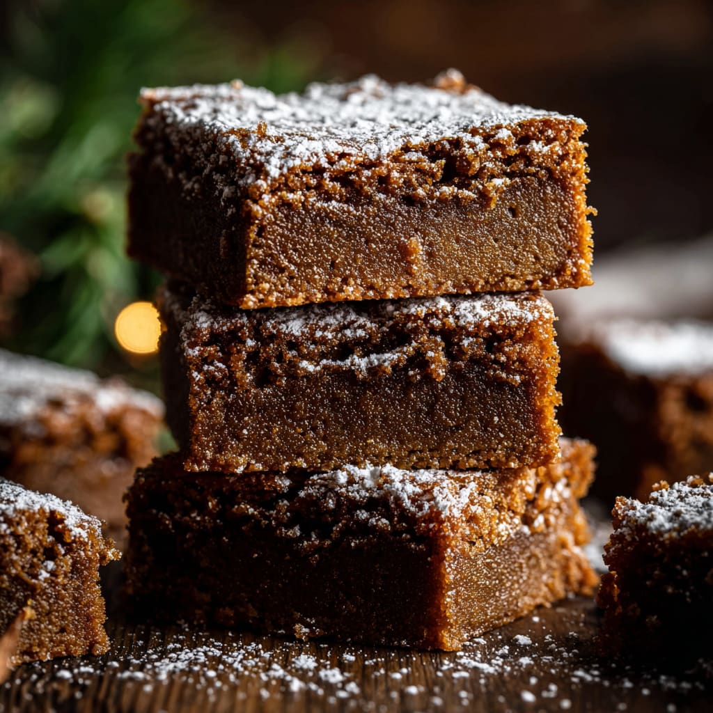 Gingerbread Brownies