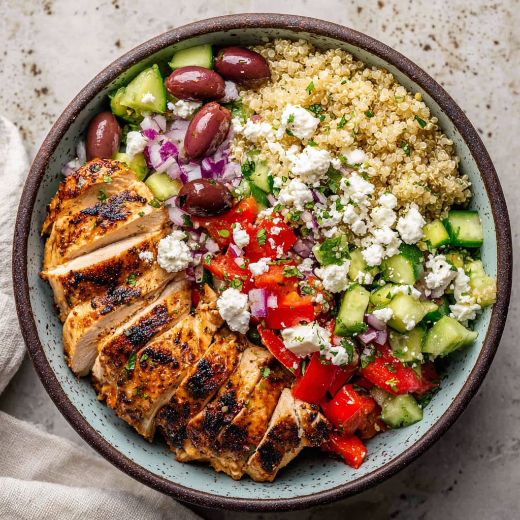Greek Chicken Bowl