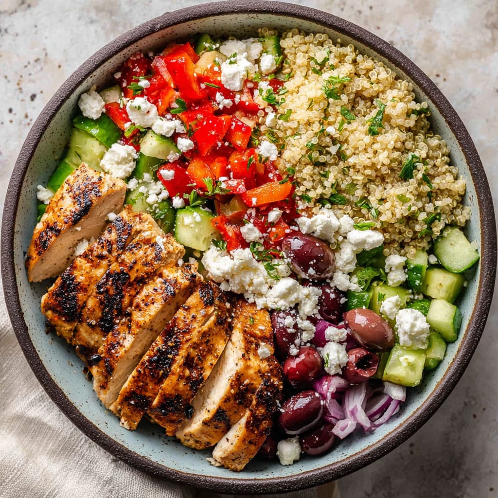 Greek Chicken Bowl