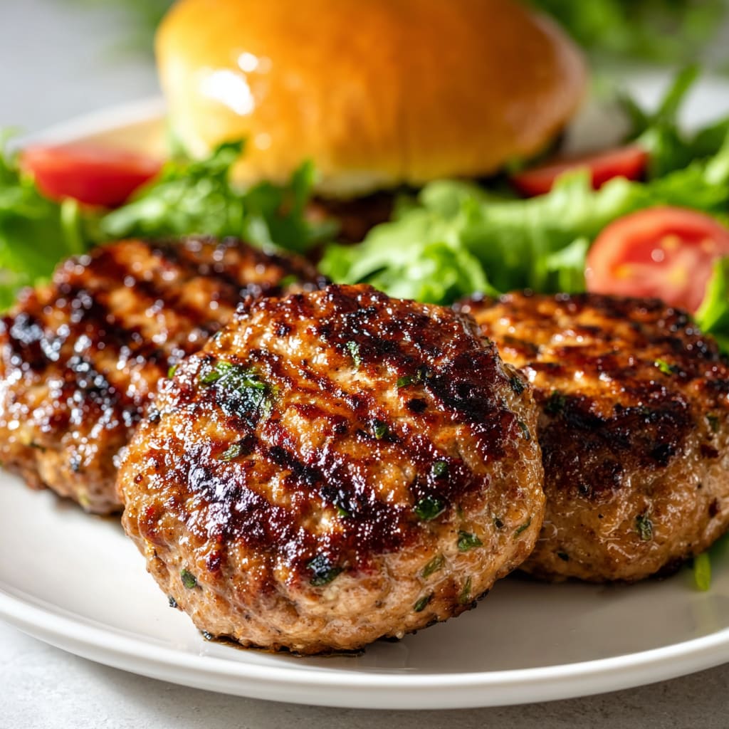 Juicy Ground Turkey Burgers