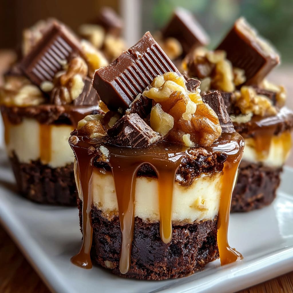 Loaded Brownie Cheesecake Cup