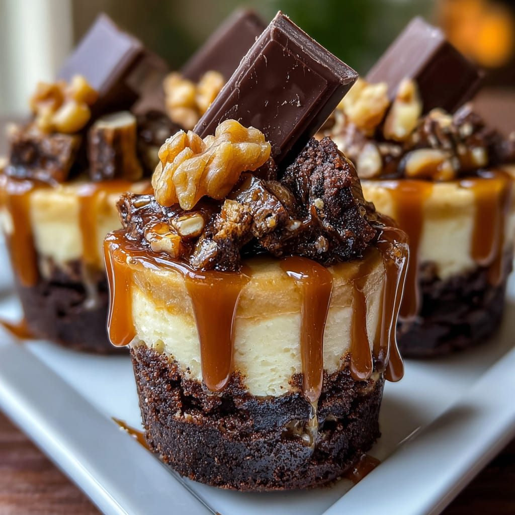 Loaded Brownie Cheesecake Cup