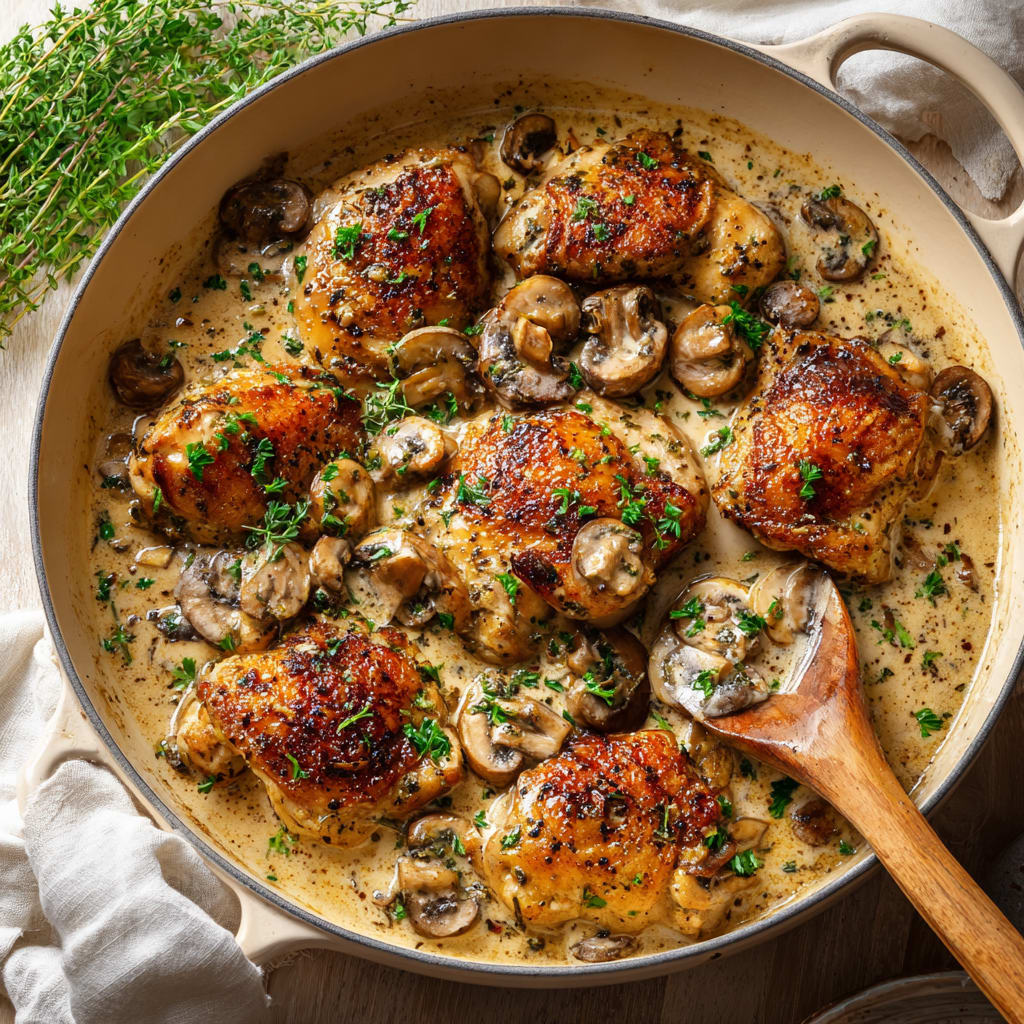 Mushroom Chicken Recipe