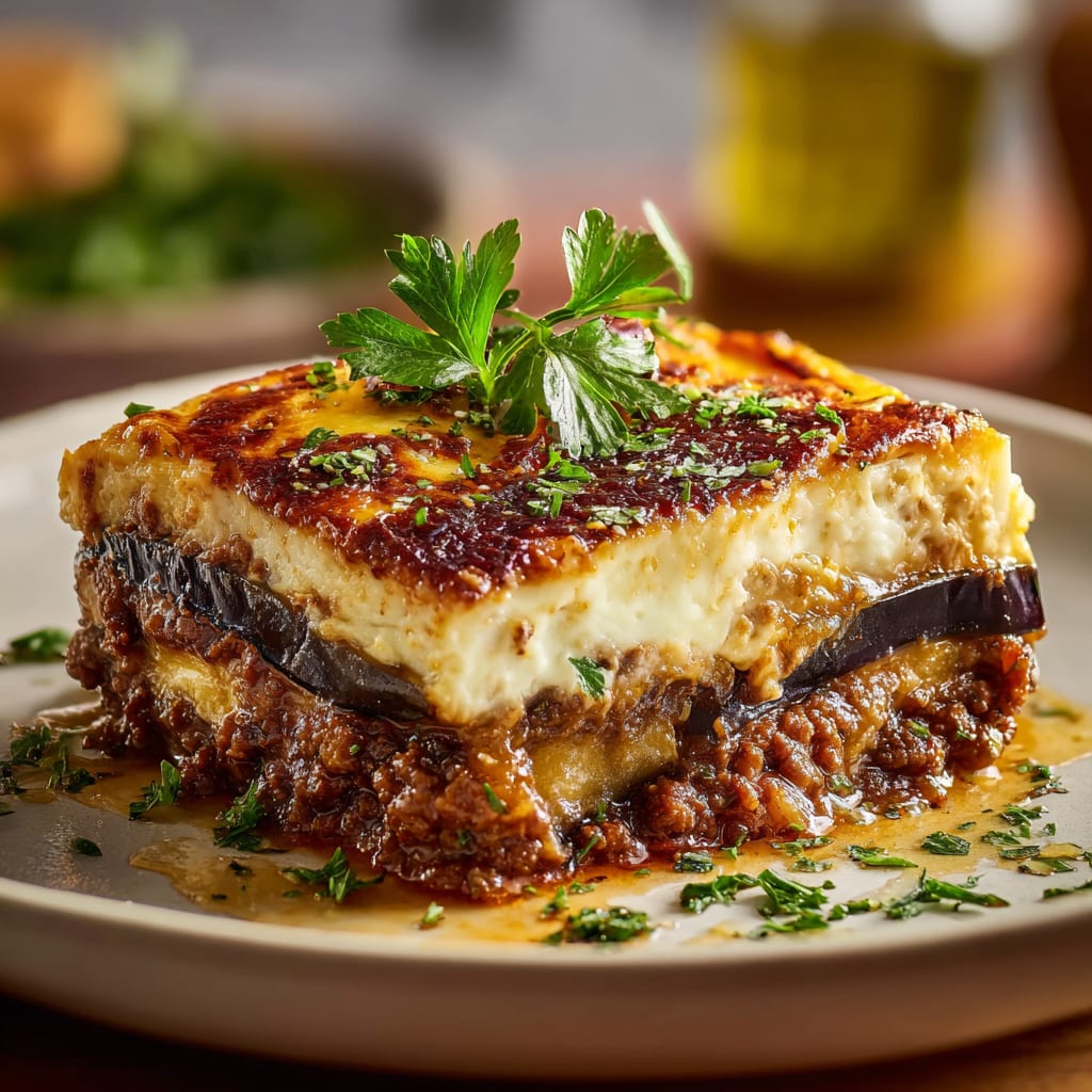 Outrageously Delicious Greek Moussaka