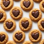 Peanut Butter Valentines Day Cookies