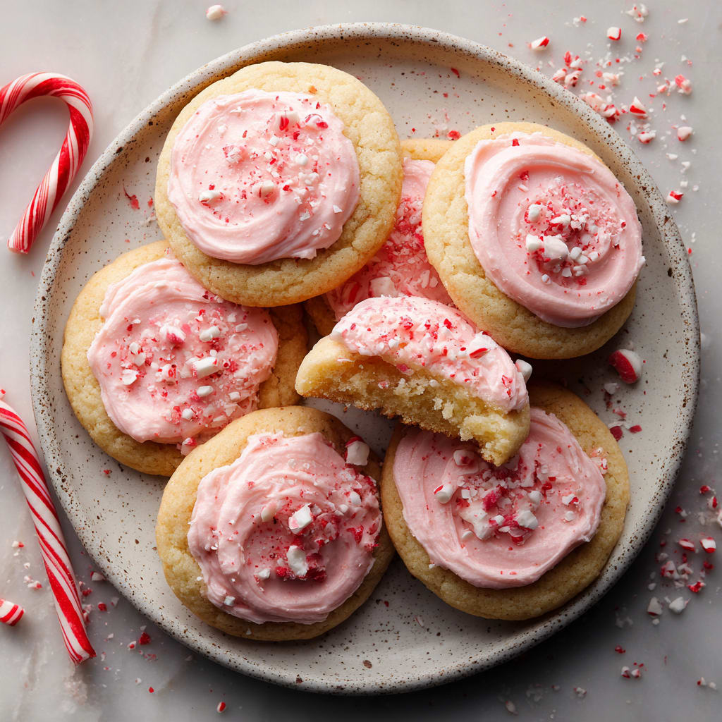Peppermint Meltaway Cookies