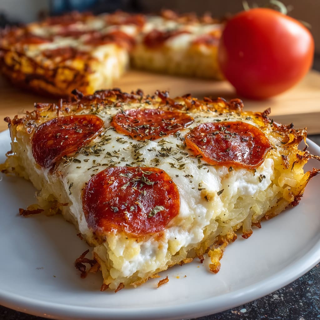 Pizza Style Cottage Cheese Bake