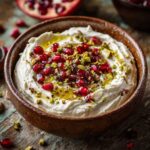 Pomegranate Pistachio Whipped Feta Dip