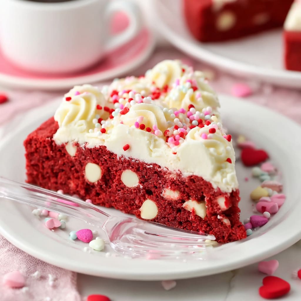 Red Velvet Cookie Cake