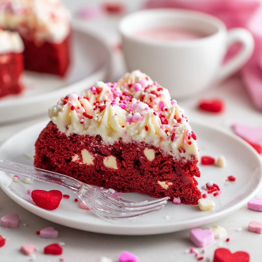 Red Velvet Cookie Cake
