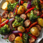Roasted Veggie and Chicken Sausage