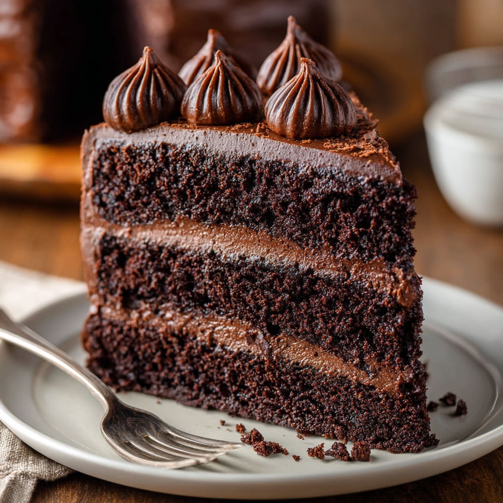 Triple Chocolate Cake