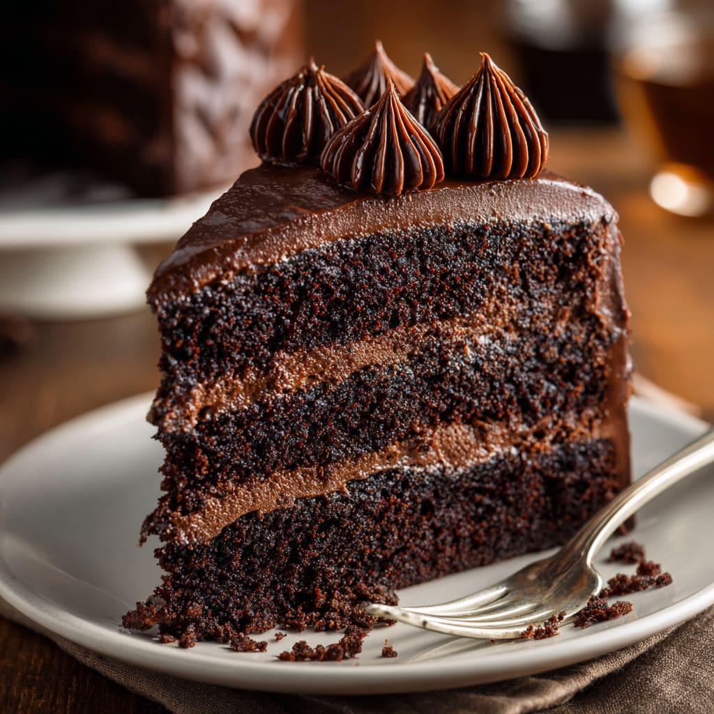 Triple Chocolate Cake