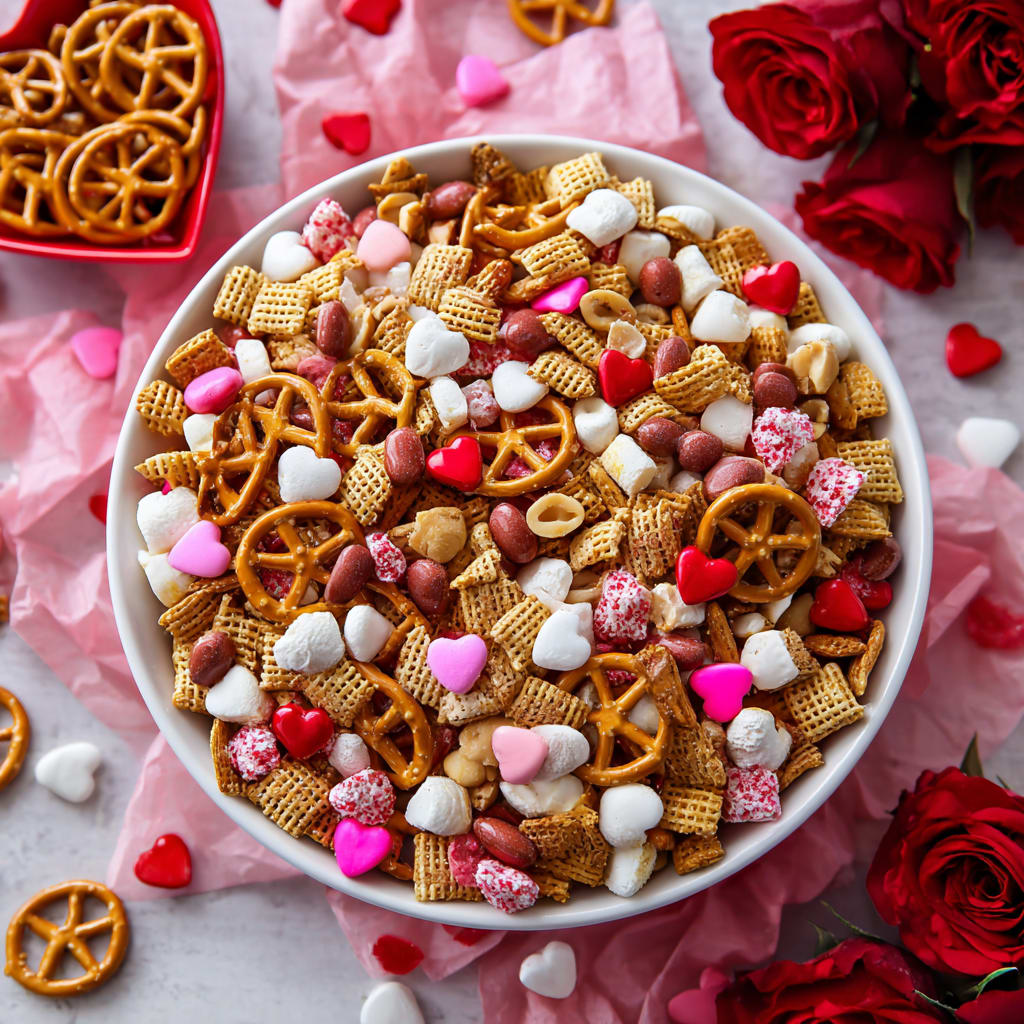 Valentines Day Snack Mix