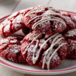 White Chocolate Crinkle Cookies the Valentine's Day Treat