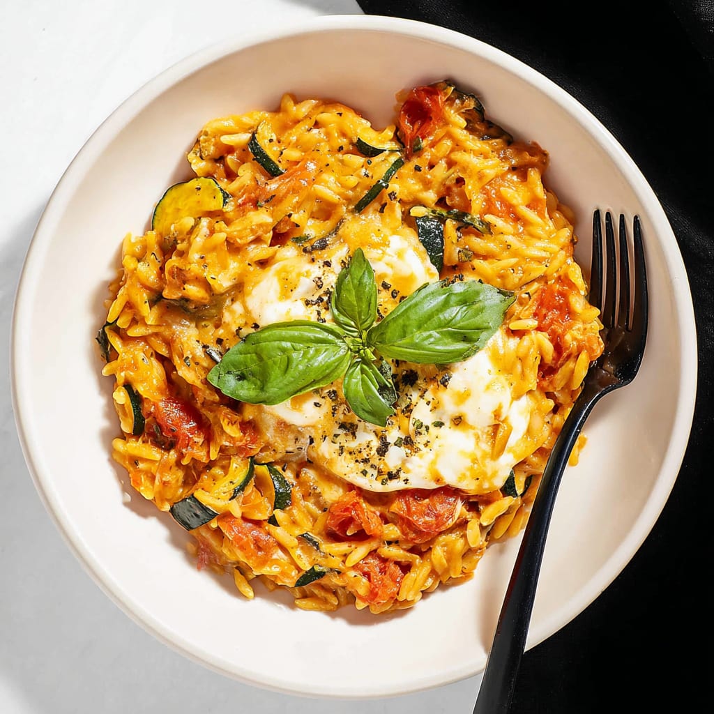 Baked Vegan Orzo Recipe