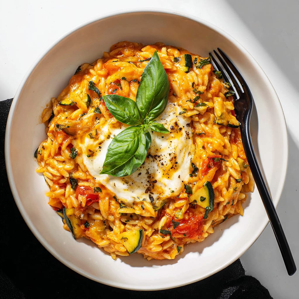 Baked Vegan Orzo Recipe