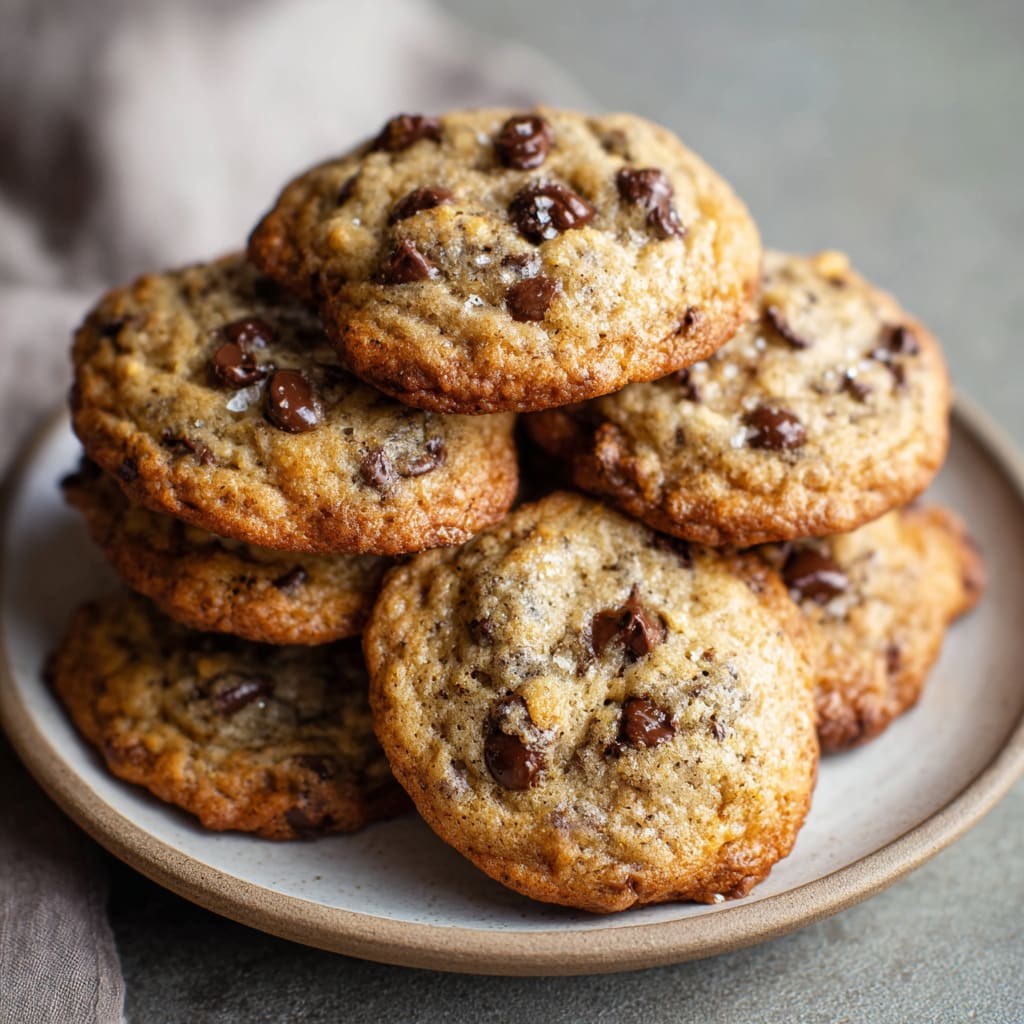 Banana Bread Chocolate Chip Cookies