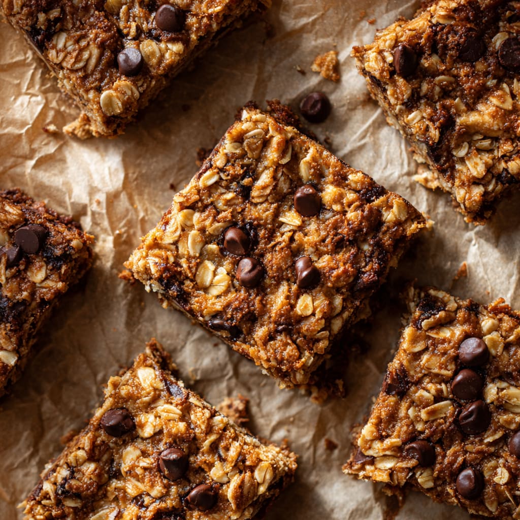 Banana Oatmeal Bars