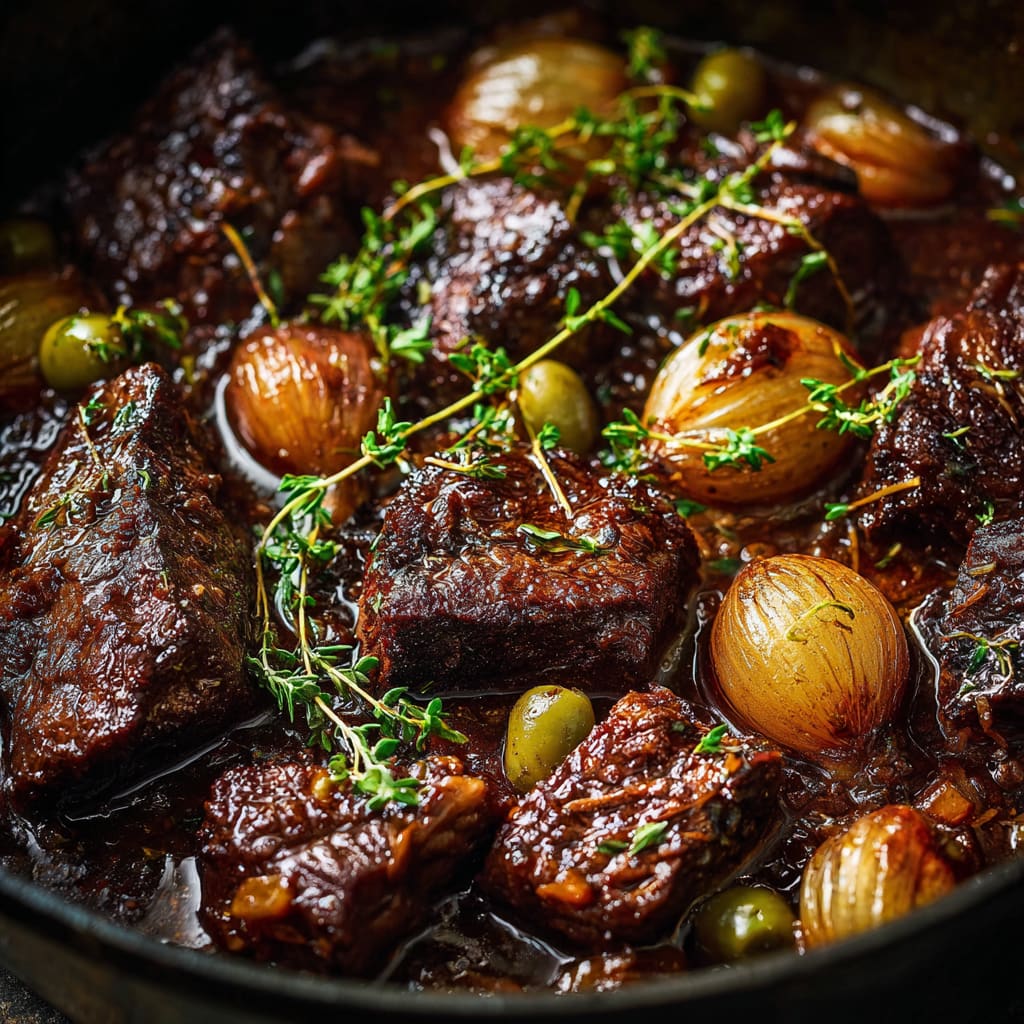 Belgian-Style Slow-Cooked Beef Stew