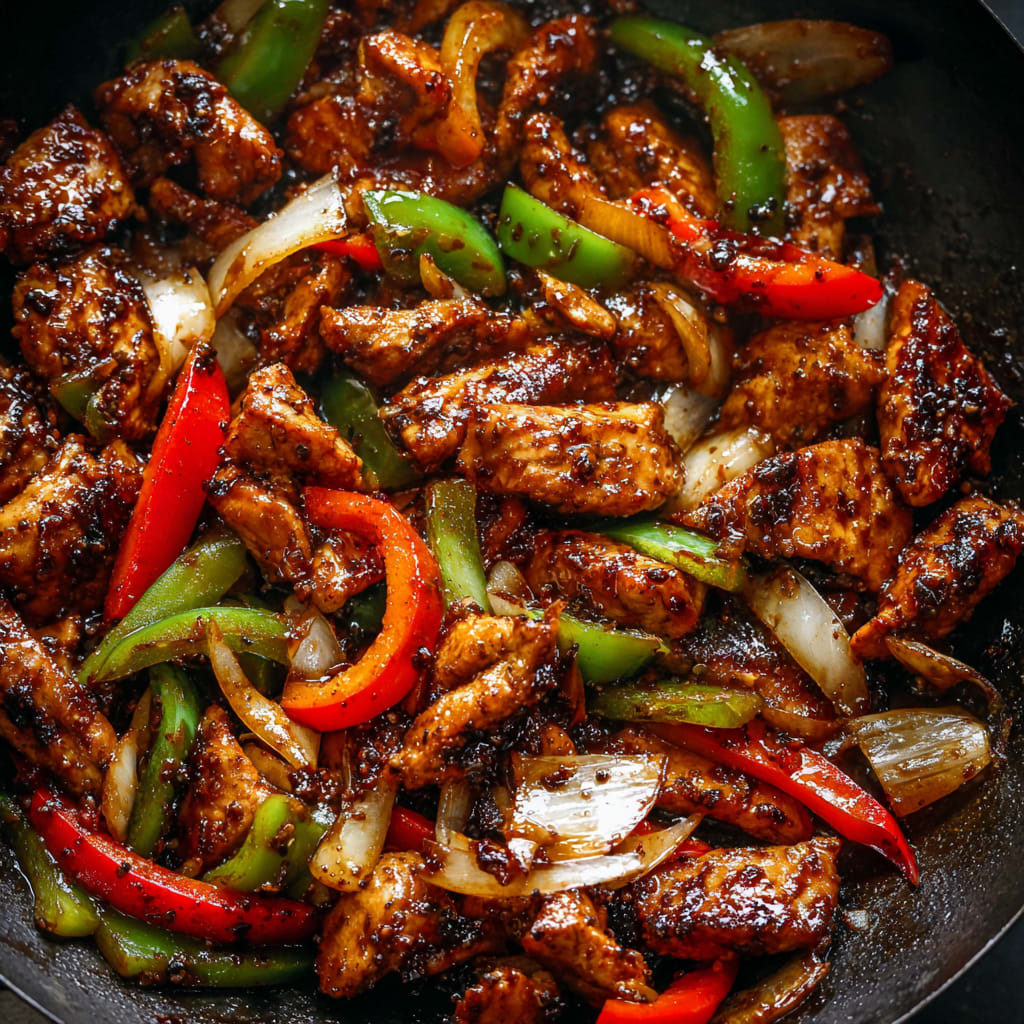 Black Pepper Chicken