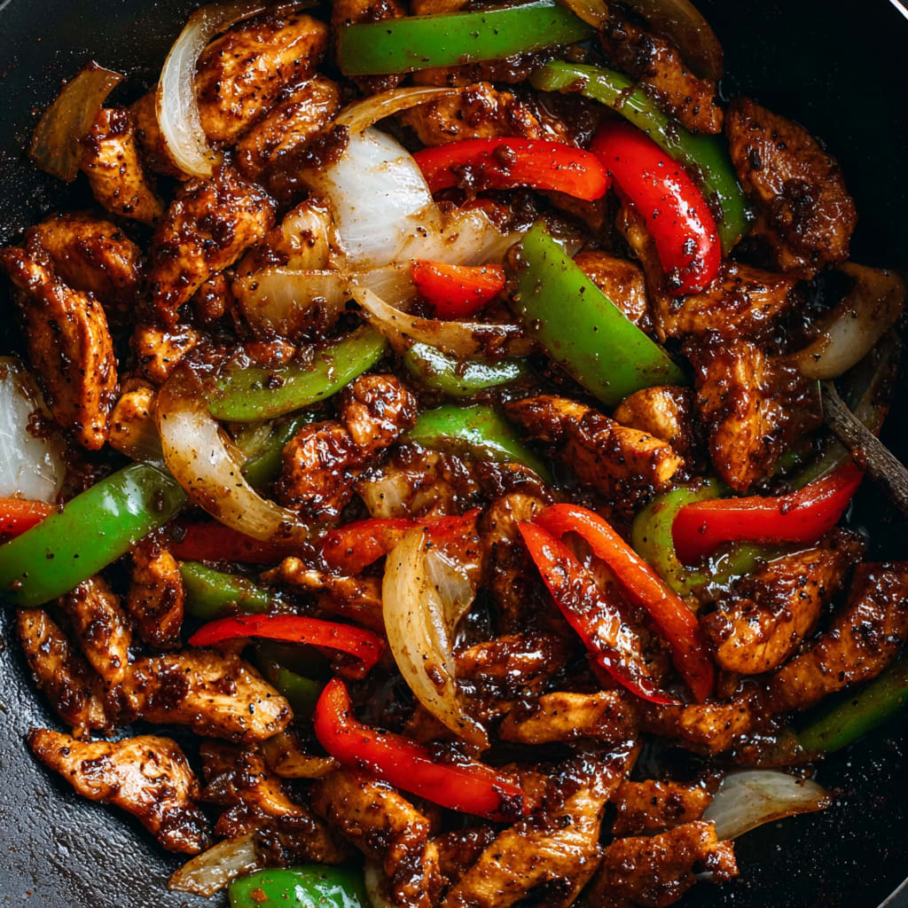 Black Pepper Chicken