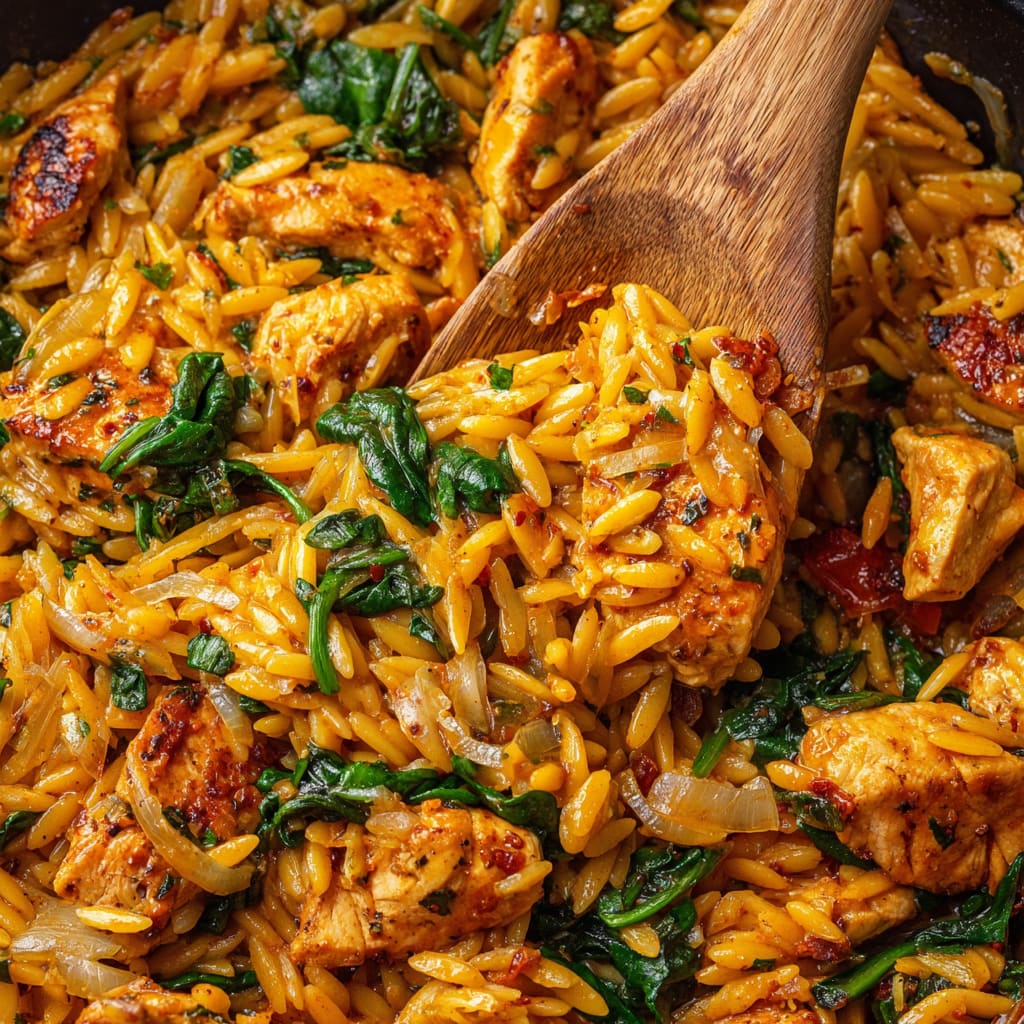 Cajun Chicken Orzo