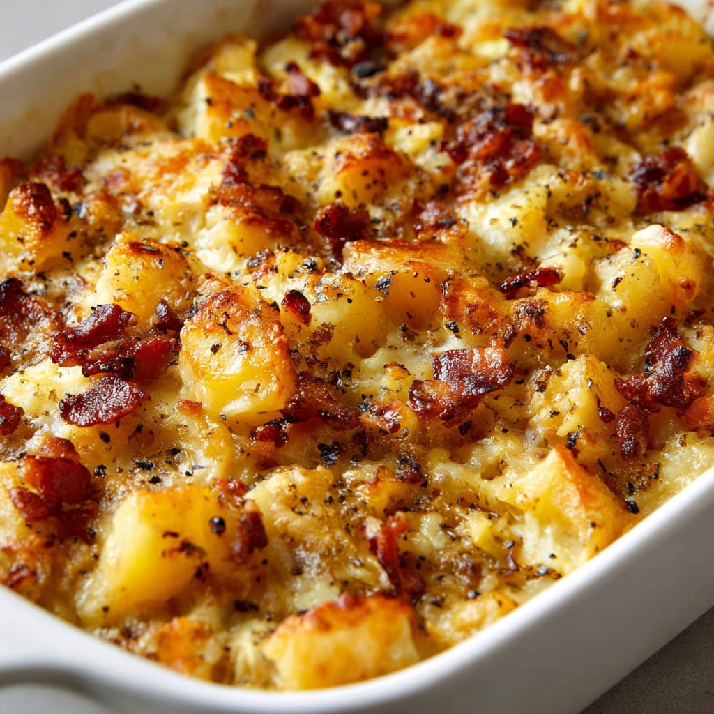 Cheesy Potato Break Casserole