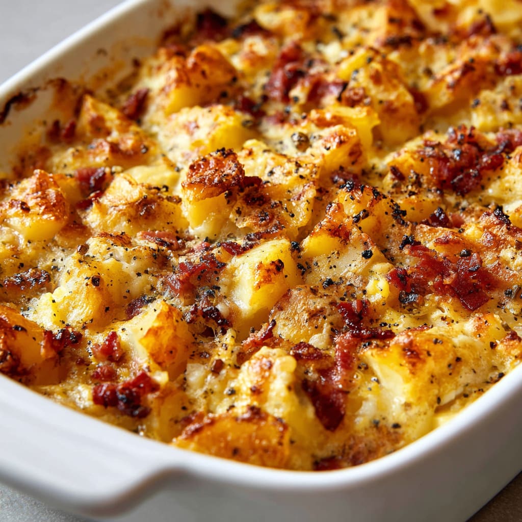 Cheesy Potato Break Casserole