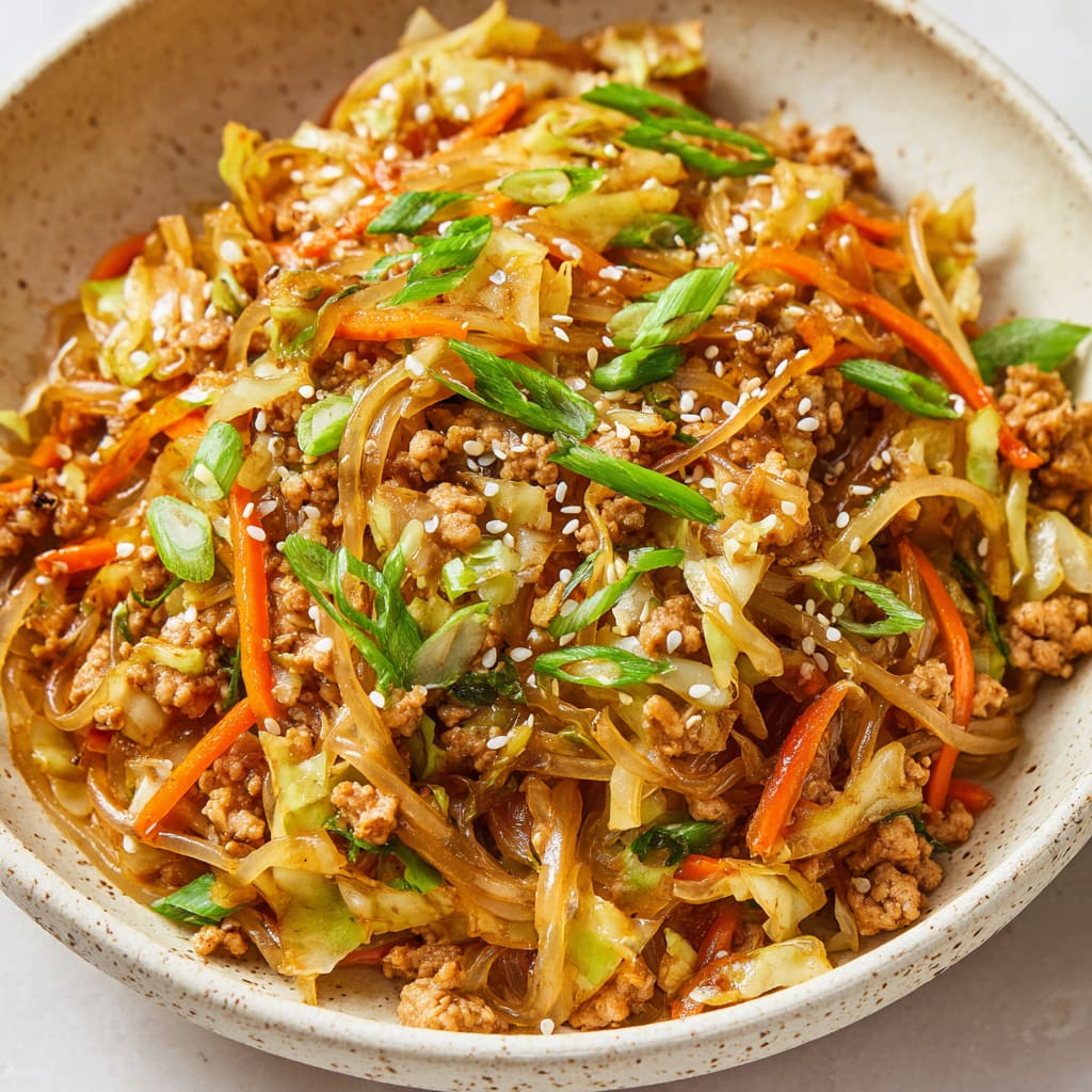 Chicken Egg Roll Bowls