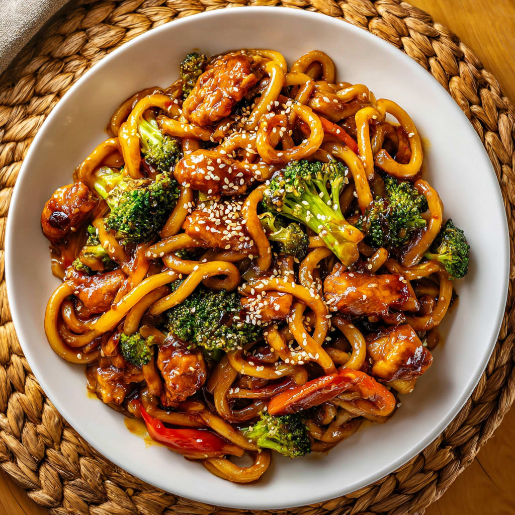 Chicken Teriyaki Noodles
