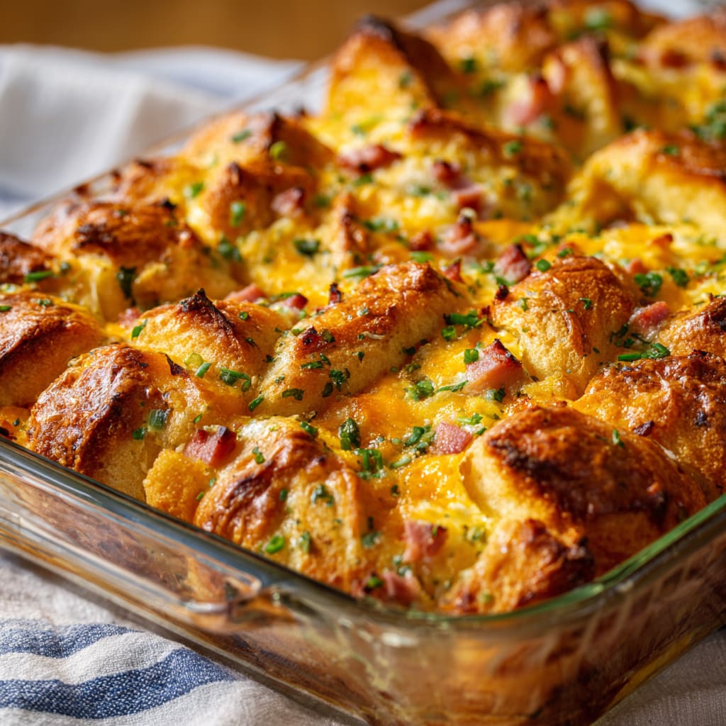 Crescent Roll Break Casserole