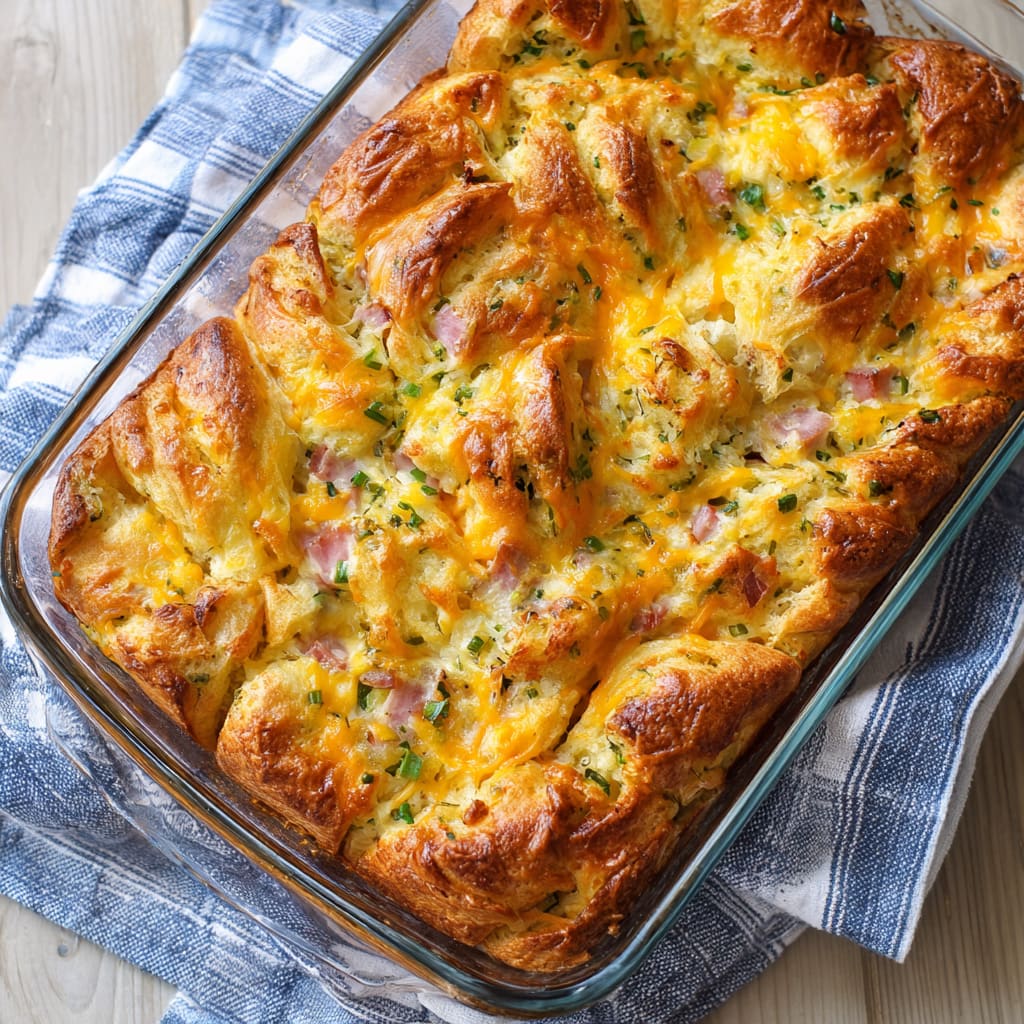 Crescent Roll Break Casserole
